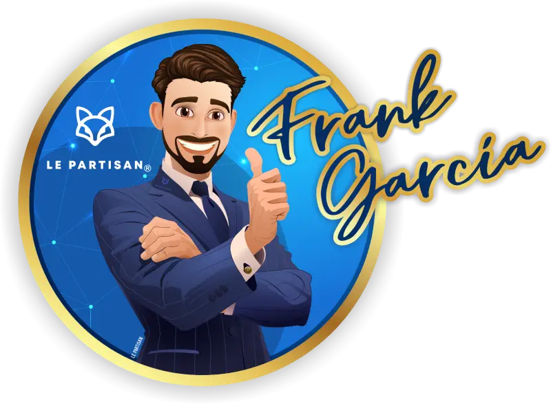 Logo mentoría deudas a riquezas by Frank García