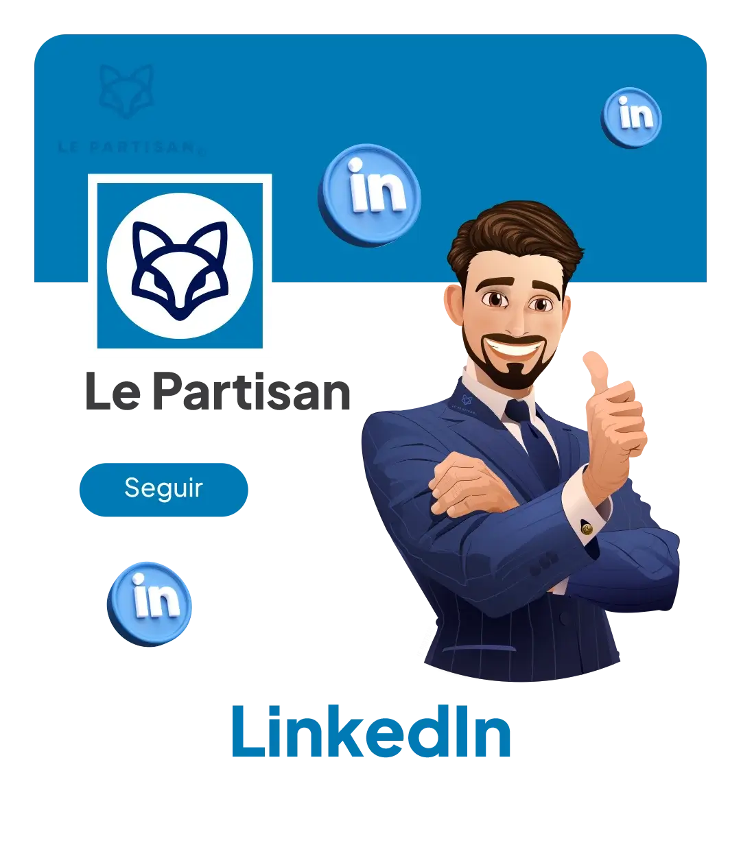 Perfil de linkedin Frank García Le Partisan