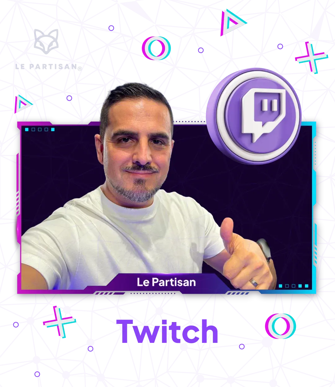 Perfil Twitch Frank García Le Partisan