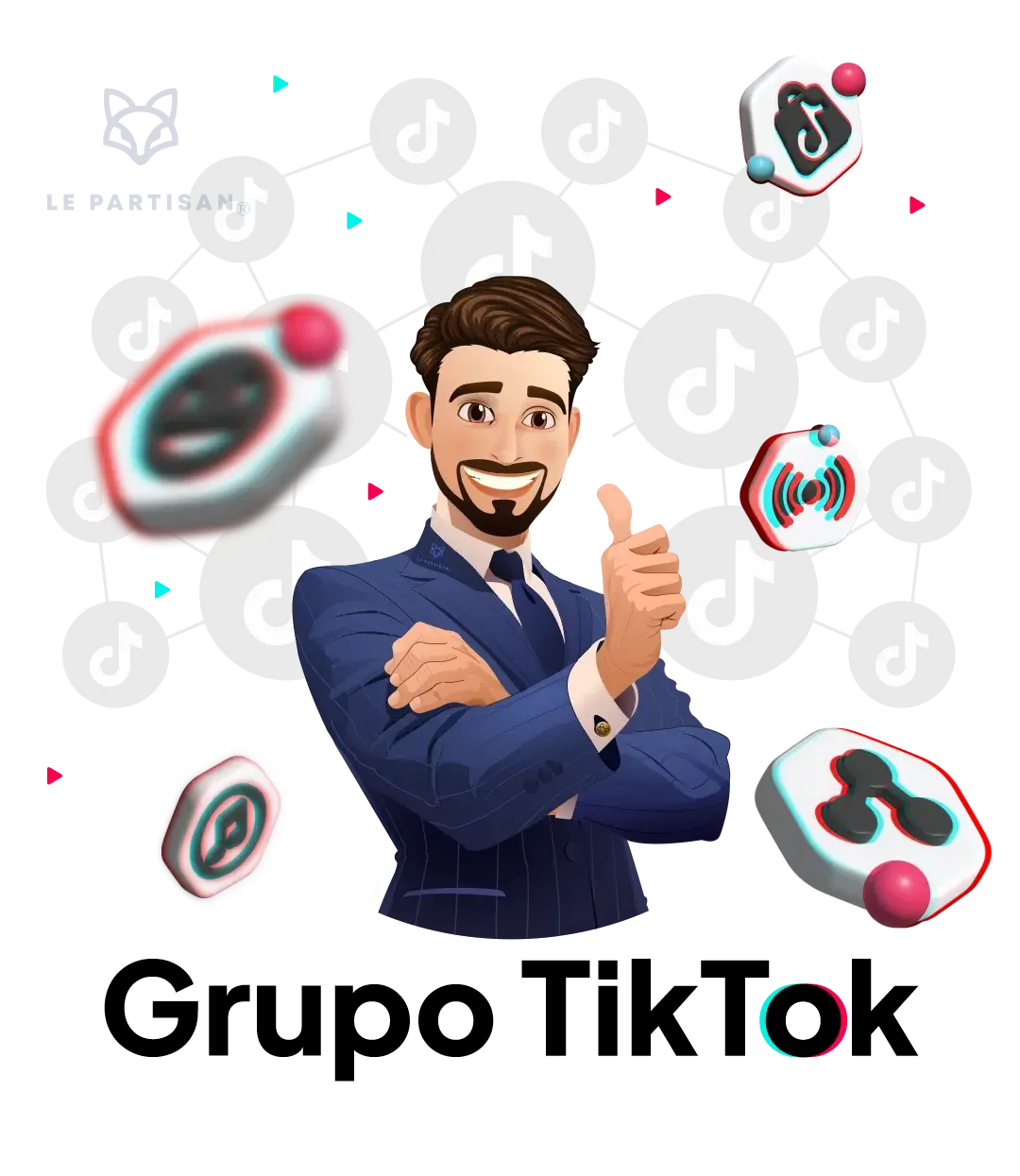 Grupo tiktok Frank García Le Partisan
