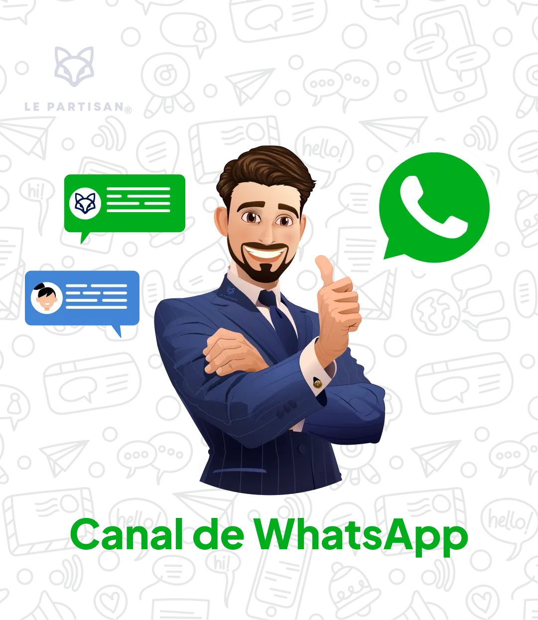 Canal de WhatsApp Frank García Le Partisan