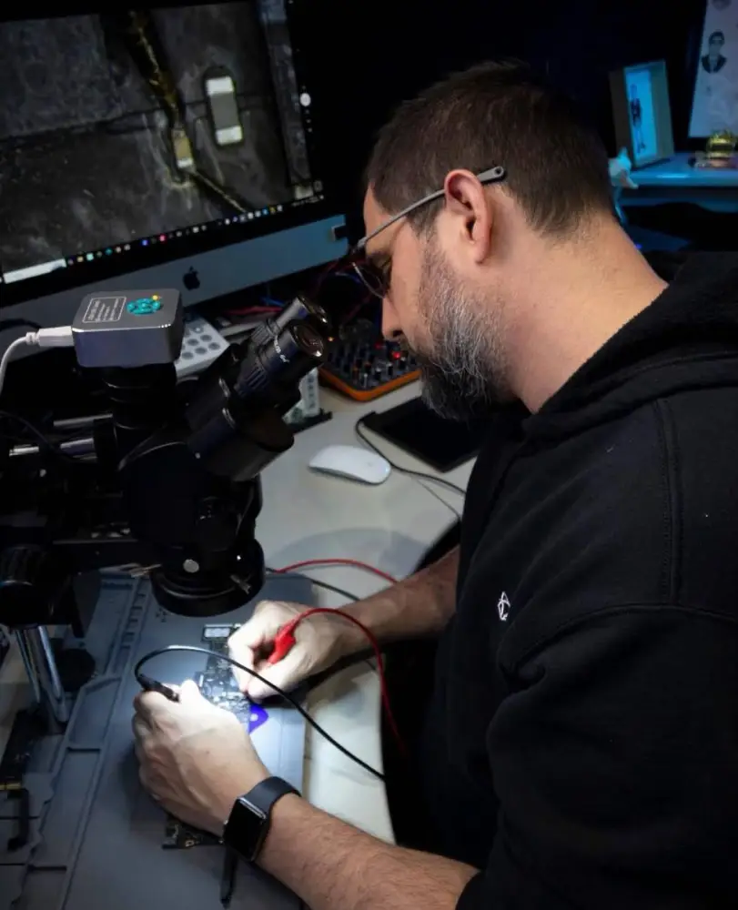 Frank García reparación Mac